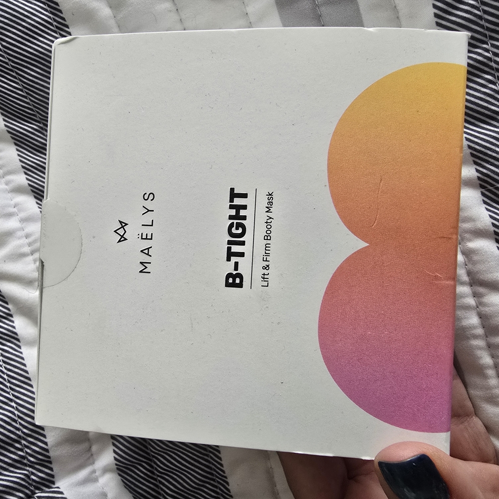 B-TIGHT Lift & Firm Booty Mask - Pink and Orange
